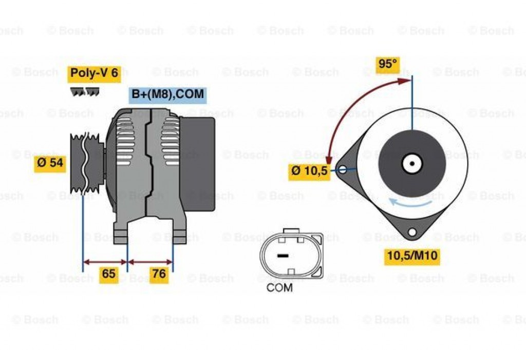 Alternator E87 E90 E91 E92 E93